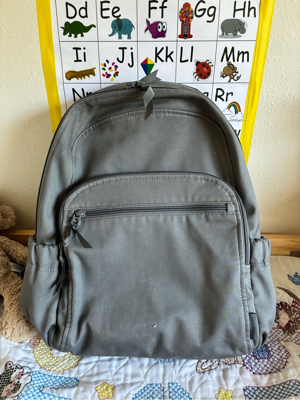 Vera Bradley womens Recycled Cotton Campus Backpack Bookbag